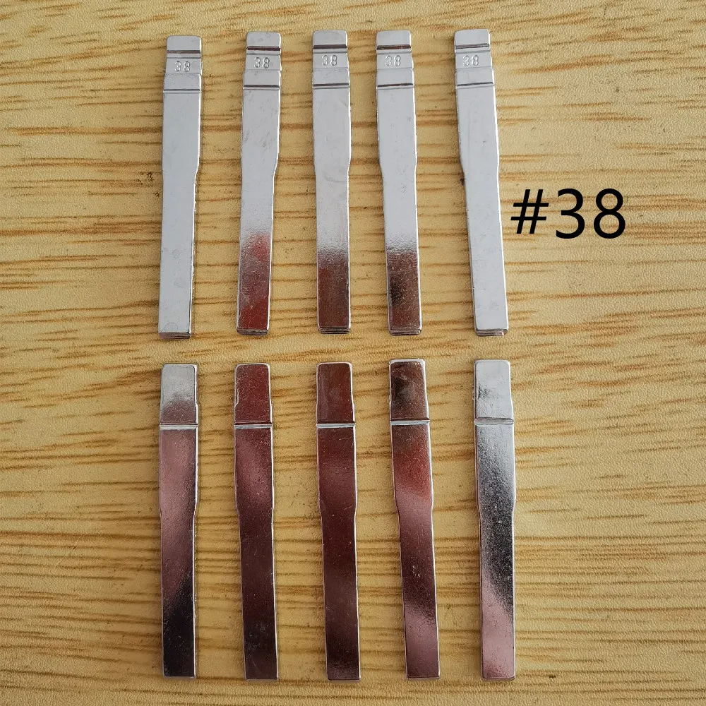 10 шт./лот Lishi HU101 универсальный ключ, Заготовка ключа KD/VVDI, дистанционный ключ для Ford LandRover