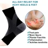 Nano Socks Neuropathy Socks Compression Sleeve For Ankle For Swelling, Plantar Fasciitis, Sprain - Nano Brace For Women And Men 3