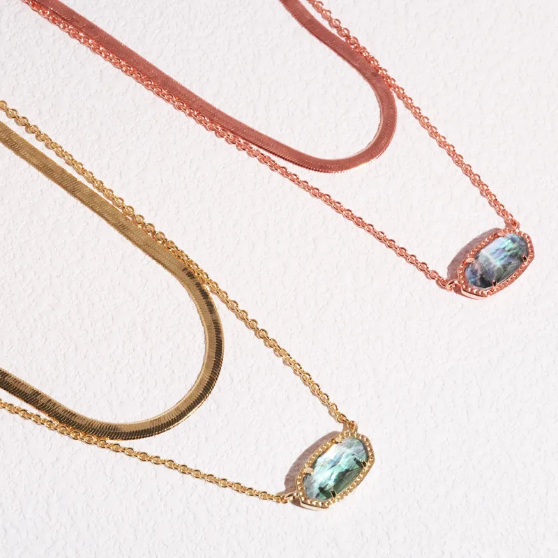 

Европейская и американская мода, свежий и Милый Летний тренд 2024 года, ожерелье с овальным зеленым кристаллом и зубьями