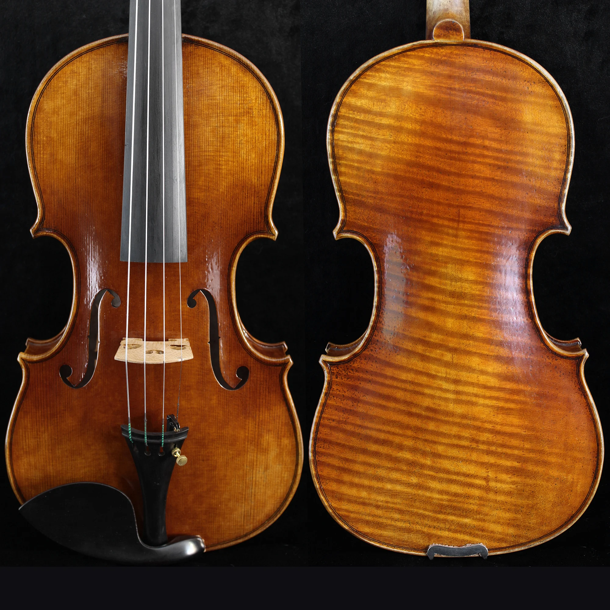 Own Work! Master Handmade Full Violin after Stradivar 1715 Violin 4/4 by Luo #4