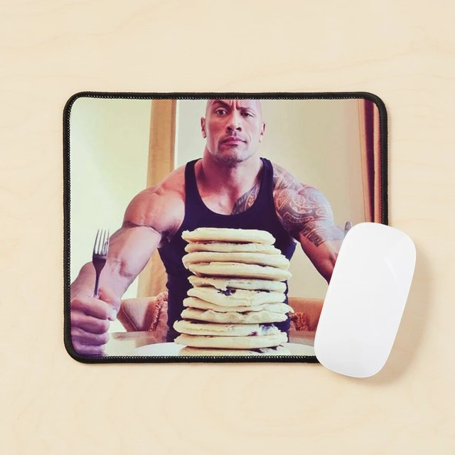 The Rock Eyebrow Meme Mouse Pad Table Desk Gamer Play Printing Computer  Mens Gaming Mousepad Mat PC Carpet Anime Keyboard - AliExpress