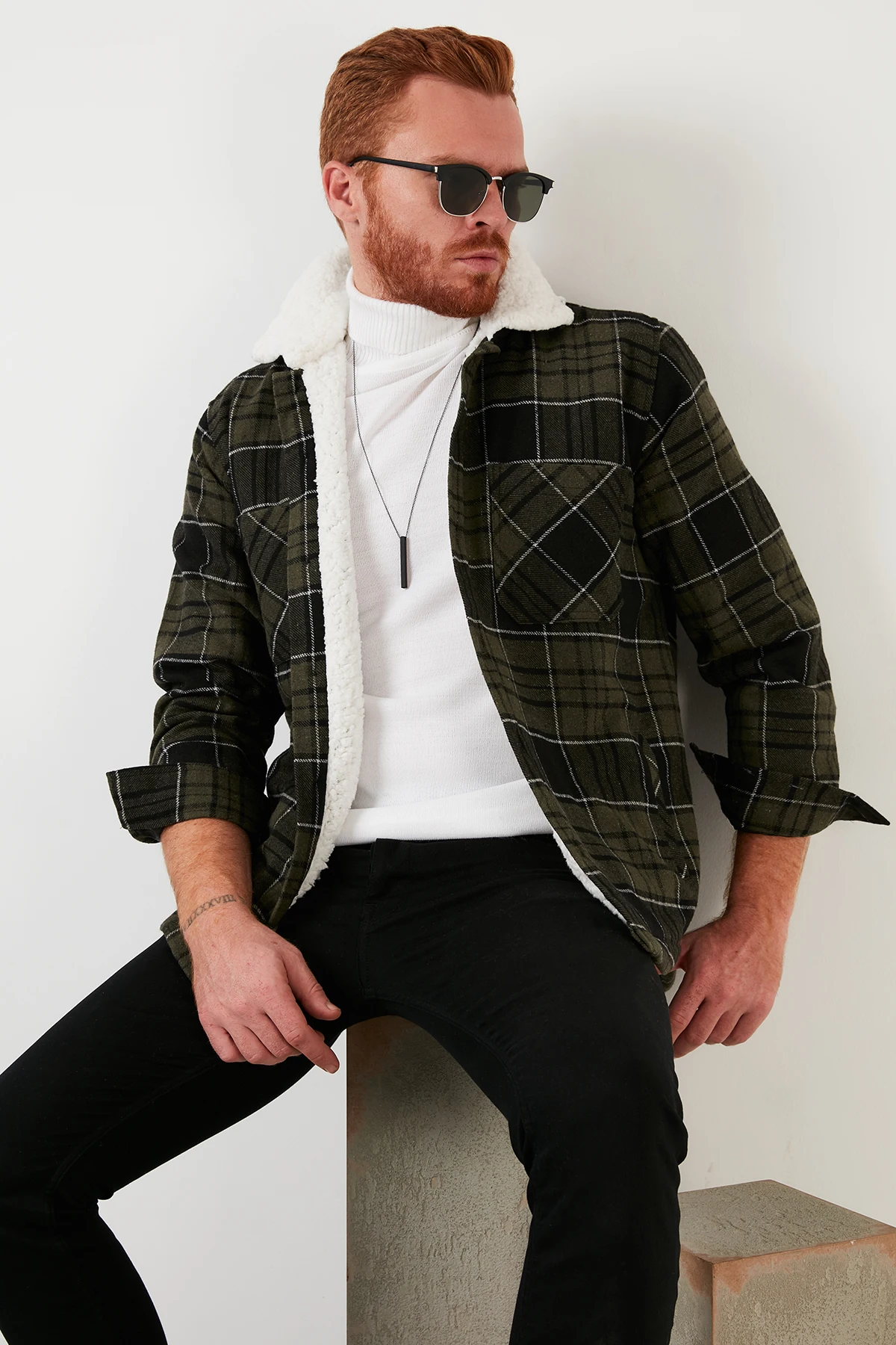 Checkered inside jacket Clearance