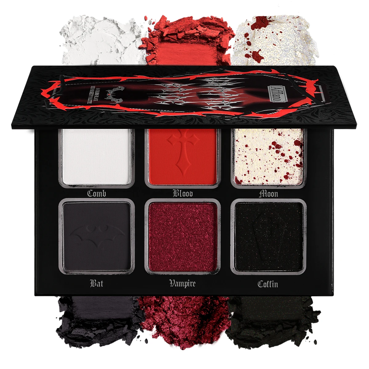 6 Colors Matte Shimmer Eyeshadow Palette eye shadow,eye shadow plate
