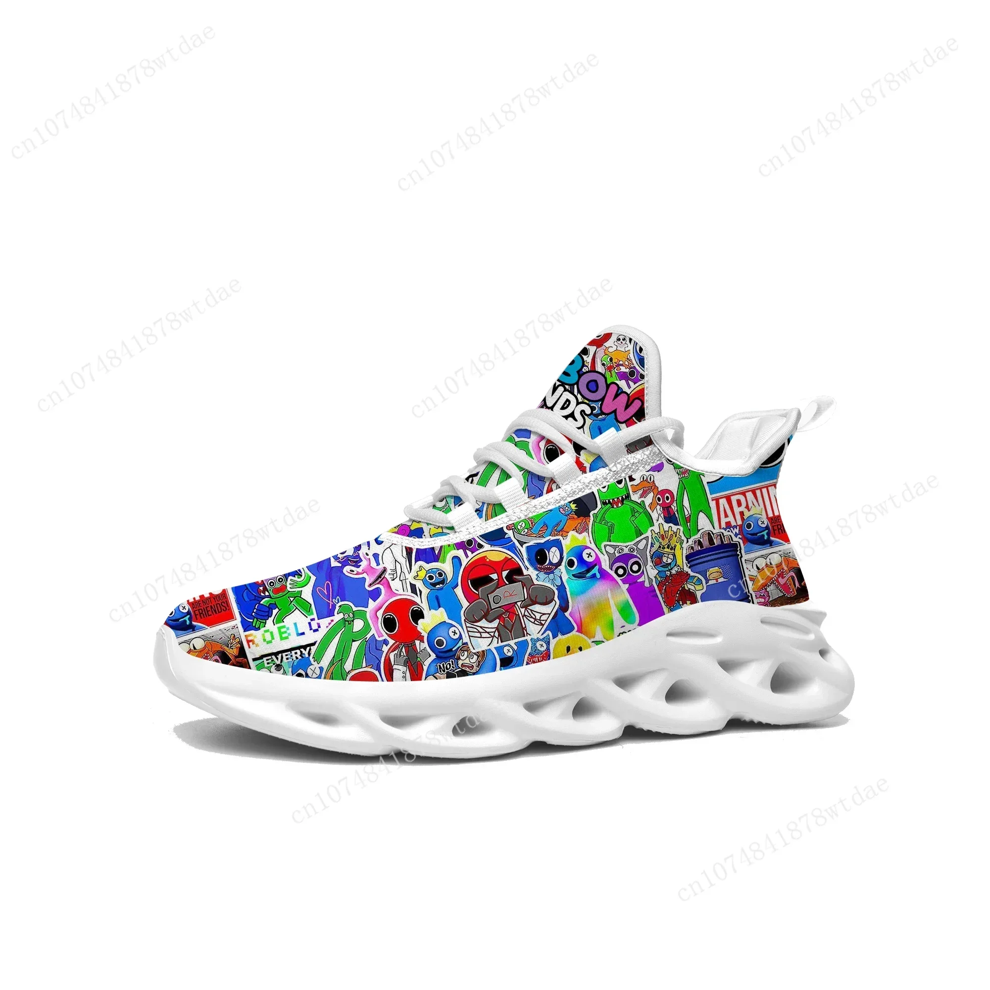 R-Rainbows F-Friends Sneakers Game Mens Womens Teenager Fashion Sports Running Shoes High Quality Custom Built Lace Up Shoes 2