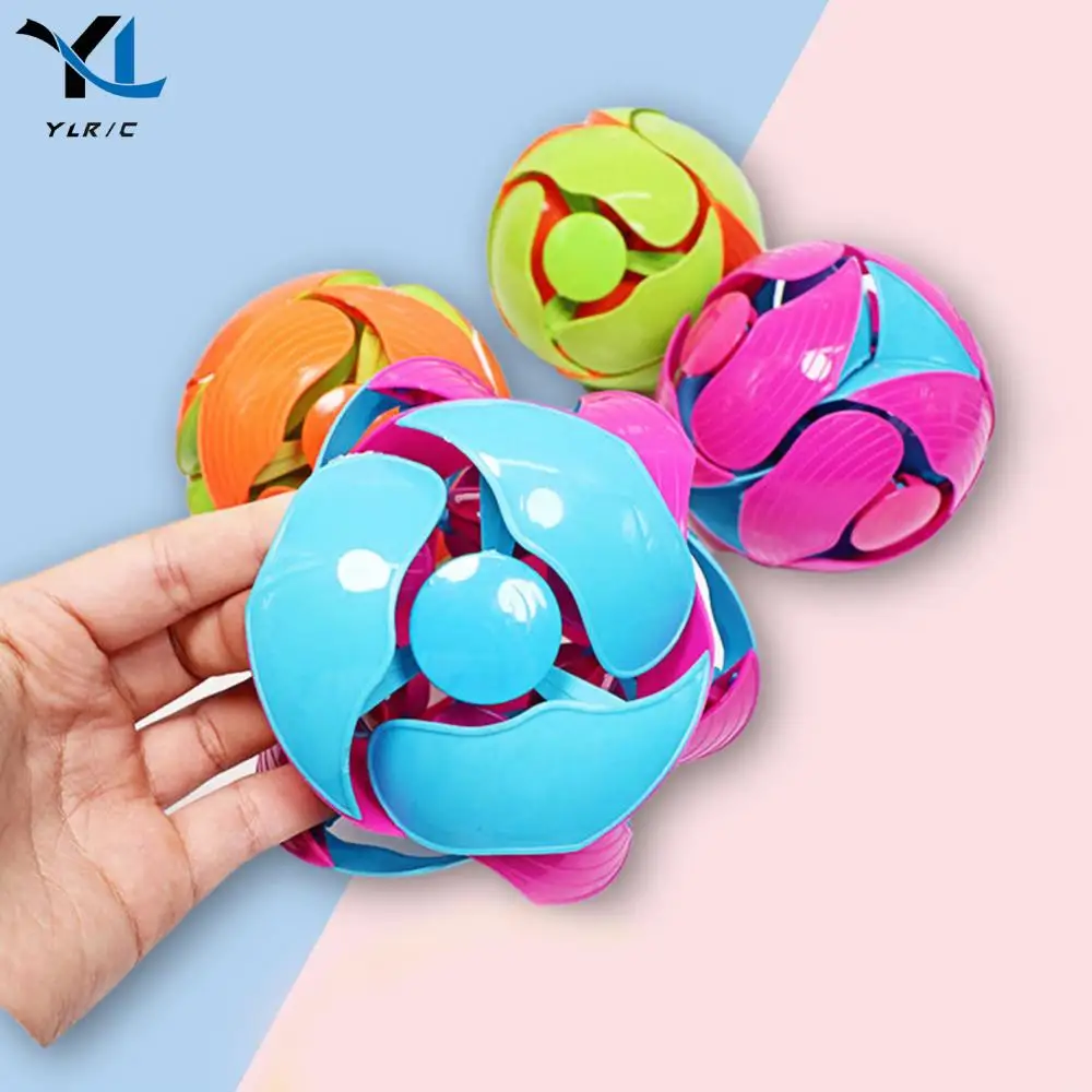 Kids Funny Color Changing Ball Color Flipping Ball Hand Throw Sensory Toy Educational Toy Outdoor Fun Sports Kid Gift