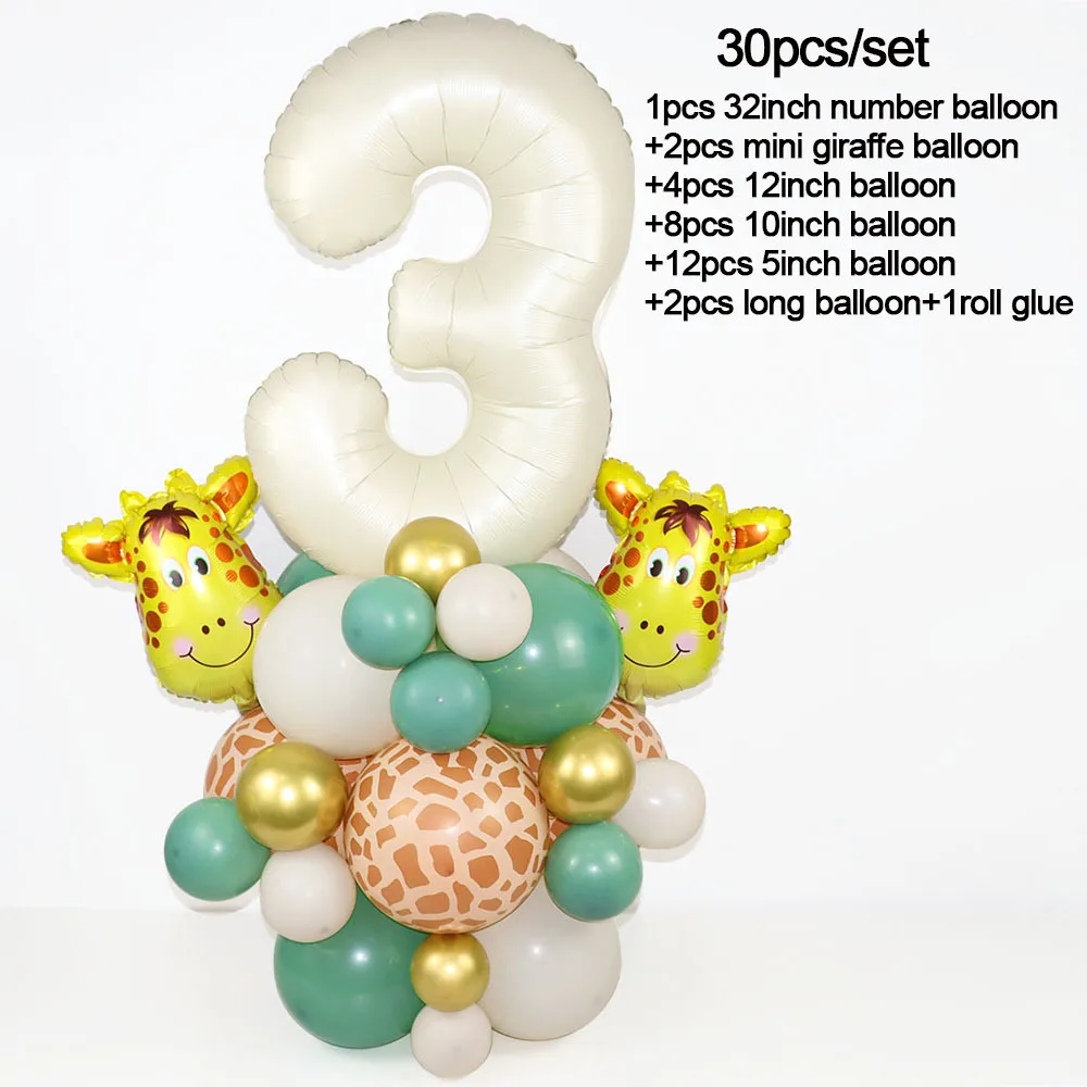 verjaardag, roze decoratie 3 jaar, TOLOYE ballon 3e verjaardag meisjes, heliumfolieballonnen met groot kleurverloop, Happy Birthday-banner en linten, decoratie voor meisjes 3e verjaardag