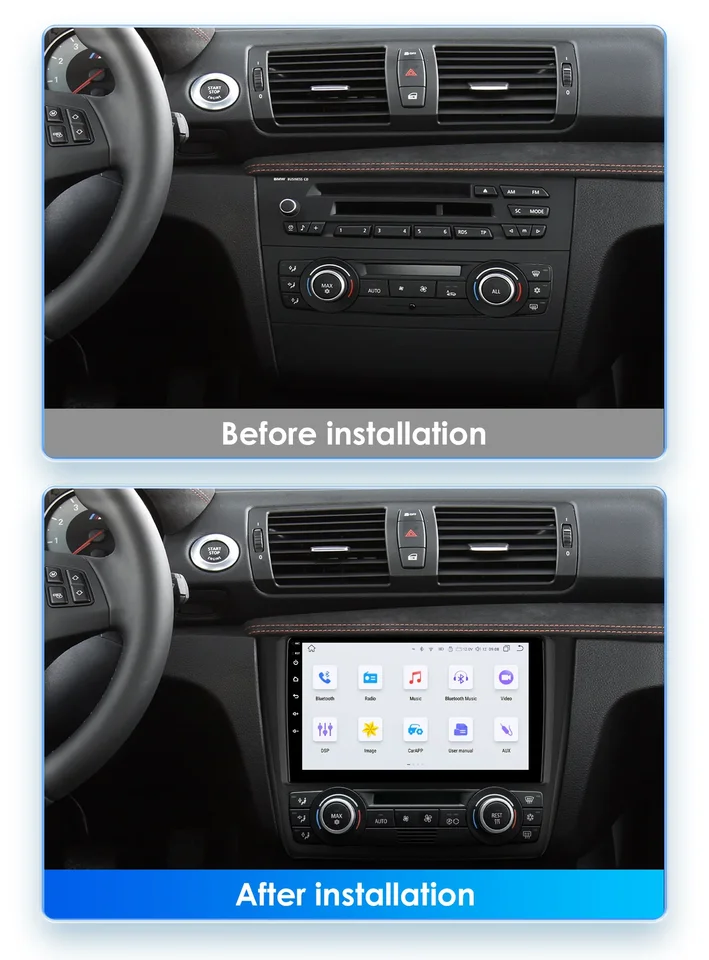 Navigatie BMW Seria 1 E87 E88 Cu Android , Aplicatii , Bluetooth , Usb - View #6