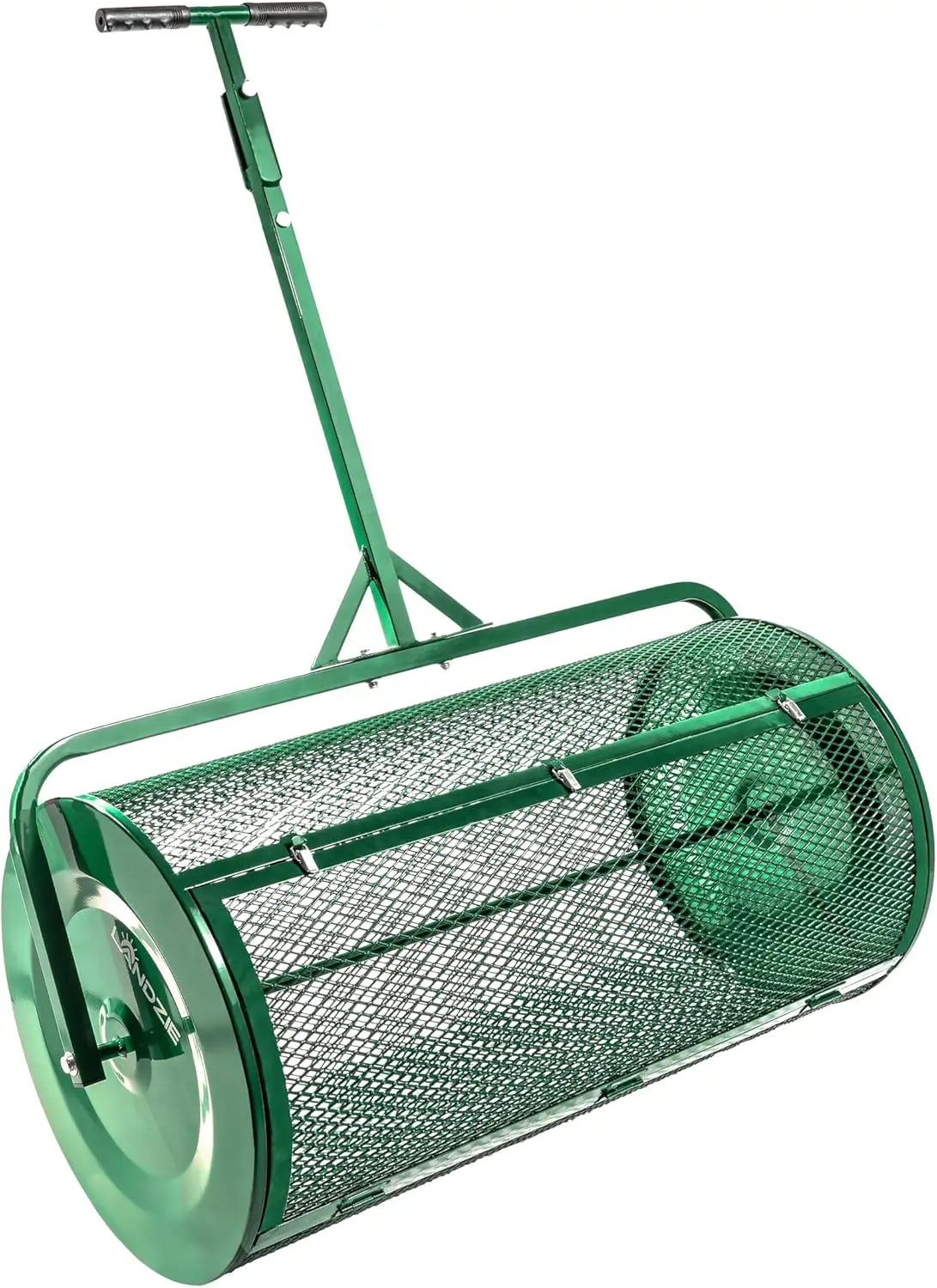 36" Heavy-Duty Metal Mesh Compost Spreader Mulcher 1