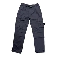 Pantalon cargo pour homme avec 26 poches, style marque de luxe italienne, 3 étiquettes, pantalon de travail multi-poches, taille élastique 3