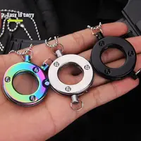 Stainless Steel Keychain Knife Multi-function Micro-blade Mini Hanging Buckle Outdoor EDC Portable Gadget Unpacking Knife 1