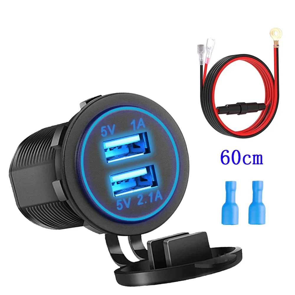 Blue USB With wire