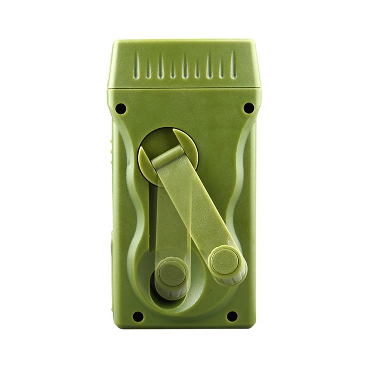 BAAU Multi Functional Hand-Powered Flashlight Outdoor Emergency Lighting Lamps with Radio Floodlight