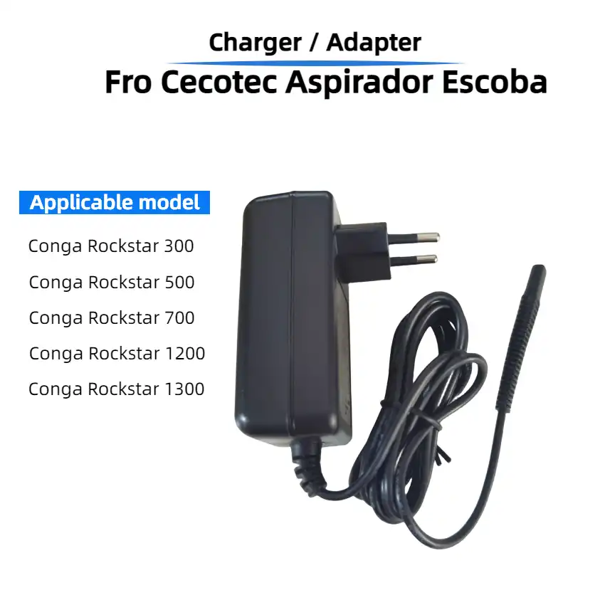 ROCKSTAR Aspirador de escoba cecotec Conga 300 x-treme ergoflex, 25,9V