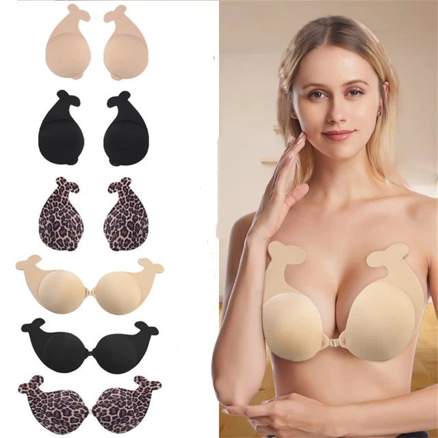 Invisible Nude Bra Push Up Chest Paste Sexy Breast Pasty Invisible NuBra  Mango Silicone Chest Sticker For Women Wedding - AliExpress