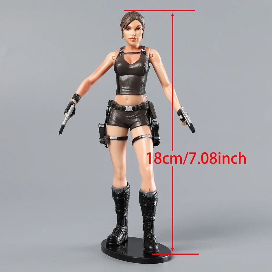 Playmates Tomb Raider Lara Croft フィギュア Tomb Raider LARA CROFT IN TOMB RAIDING GEAR Action Figure