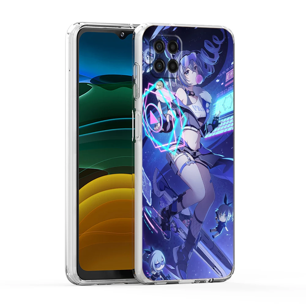 Honkai Star Rail Game Gleicher Stil Hülle für Samsung Galaxy A13 A22 A32 A52 A53 A72 A51 A71 A11 A31 A41 A21S 5G Transparente Hülle – Detail 6