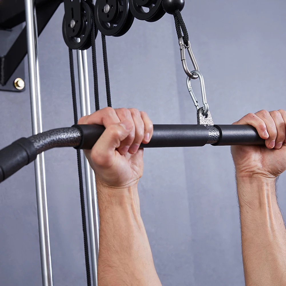 1Set Fitness Pulley Kabel Maschine System DIY Gym Befestigung Einstellbare Kabel Workout Arm Bizeps Trizeps Hand Training Ausrüstung – Detail 9