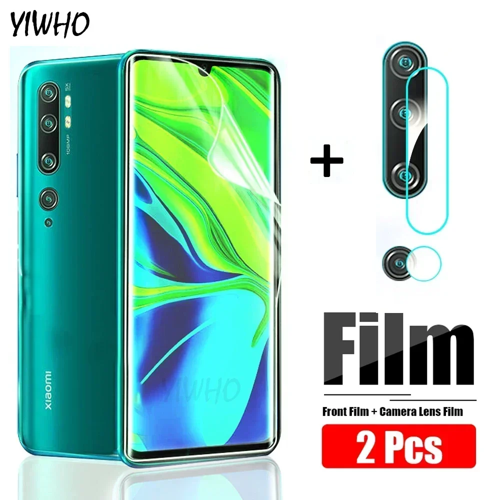 

Full Cover Soft Protective Film For Xiaomi Mi 10 Pro Screen Protector For Xiaomi Note 10 Pro Camera Len Film Xiami Mi10 Note10