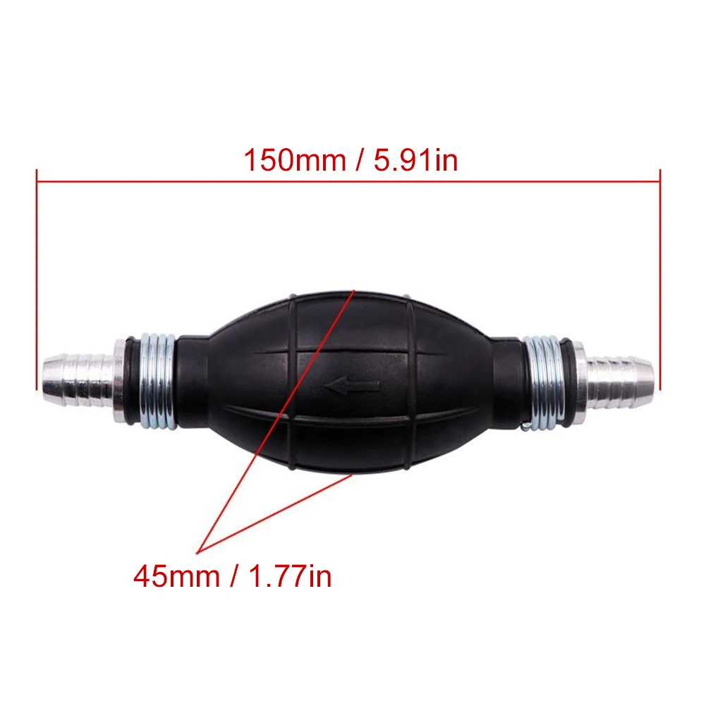6/8/10/12mm Universal Fuel Pump Rubber Manual Liquid Oil Transfer Pump Petrol Diesel Hand Primer Bulb Car Marine Outboard fuel pump fuel transfer pump liquid transfer pump