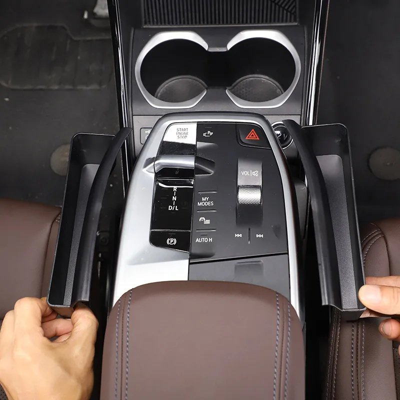 Per BMW X1 U11 2023 2024 schermo di navigazione per Auto supporto per telefono cellulare supporto per Organizer vassoio portaoggetti accessori Auto  34