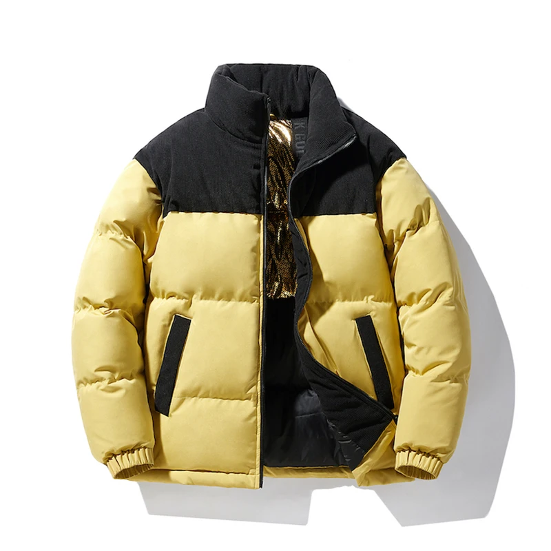 Down Jacket Vertical Collar Down Jacket for Warmth