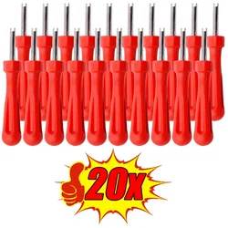 Versatile Tyre Valve Core Removal Tool Set (20Pcs)