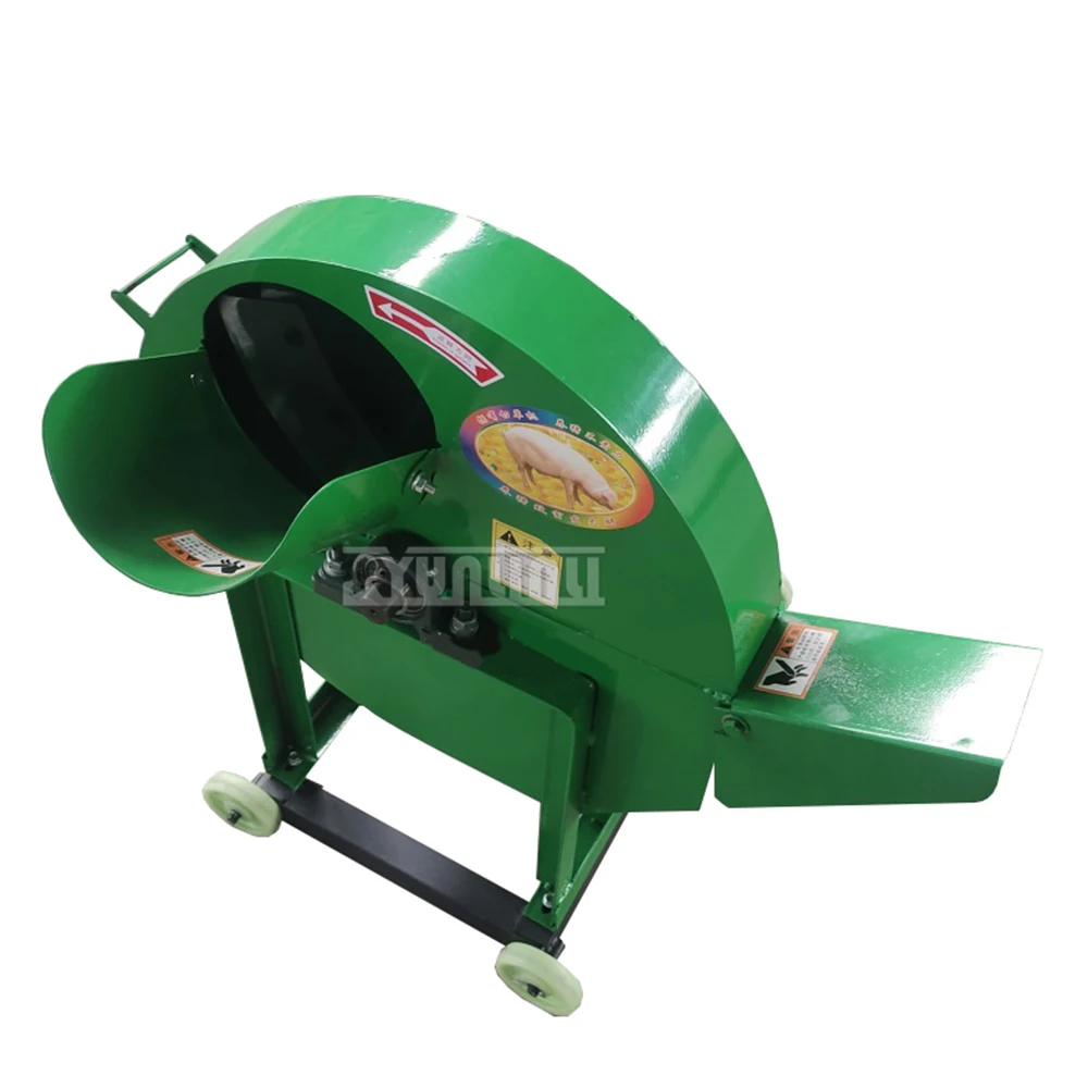 Gasoline Electric Banana Tree Cutter Grass Cutter Banana Tree Shredder Poultry Farming Farmers Grass Fodder Chopper No Motor 3