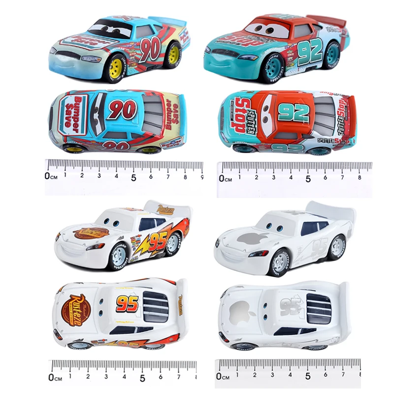 Disney Pixar Cars 3 Lightning McQueen New Saree Red Combination Aircraft 1:55 Diecast Vehicle Metal Alloy Kid Toy Christmas Gift diecast model cars