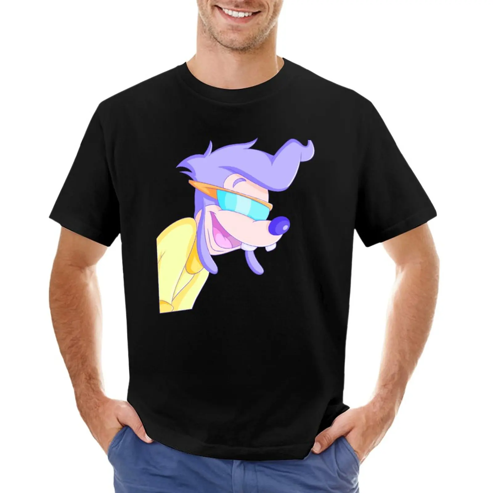 T-Shirt Pastel Powerline Max Summer Top Vintage Sublime Blacks T-Shirt Uomo