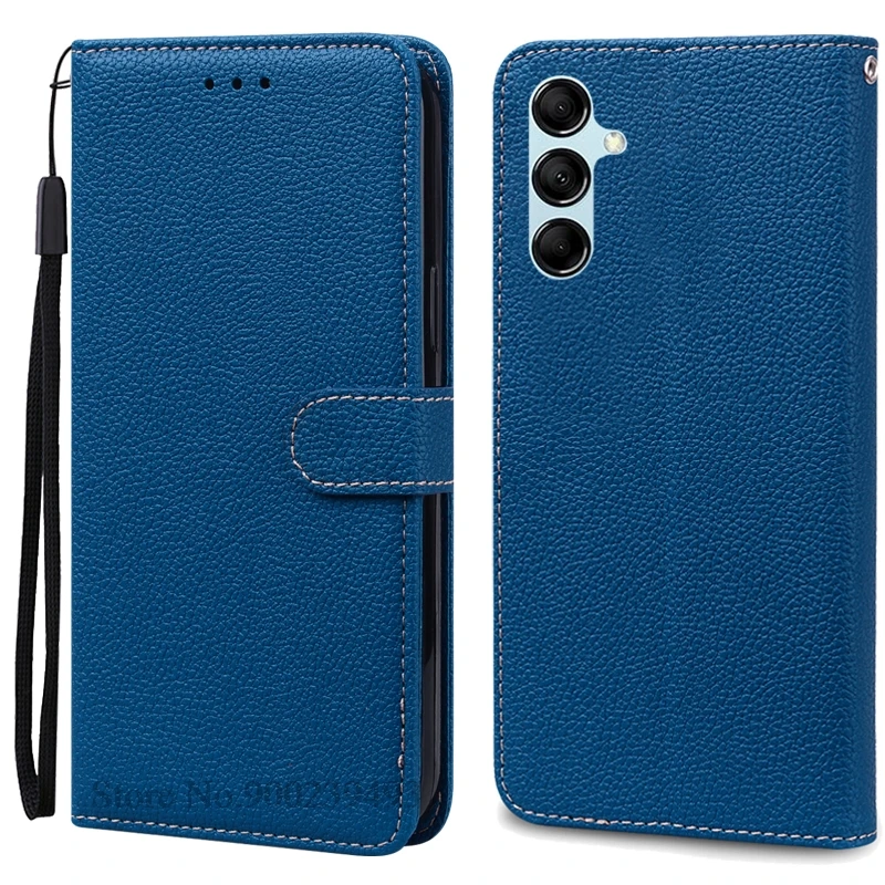 Leather Wallet Flip Phone Case - Premium Cover for Samsung Galaxy M55 5G