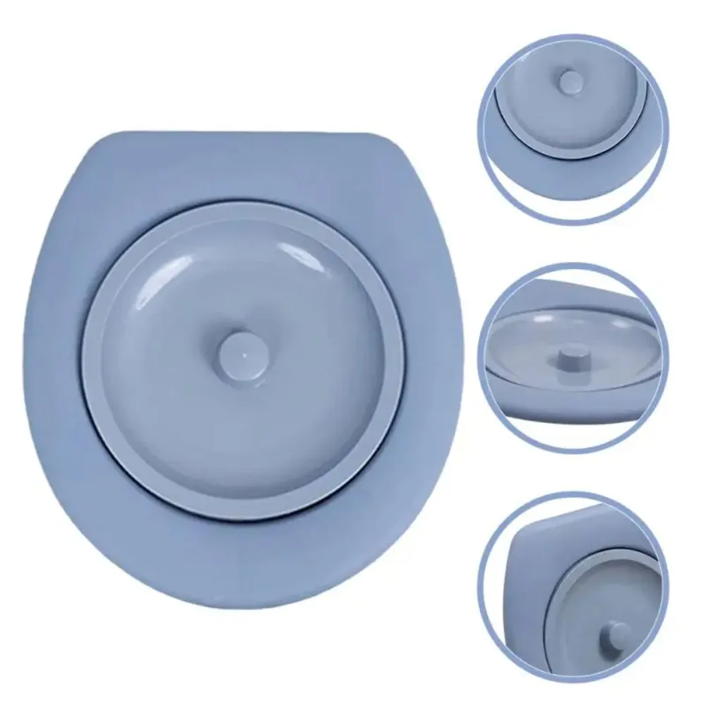 Durable Plastic Toilet Seat Lid Potty Seat Removable Movable Toilet Lid Camping Bucket Seats Home Outdoor Accessory 2