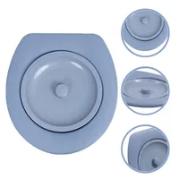 Durable Plastic Toilet Seat Lid Potty Seat Removable Movable Toilet Lid Camping Bucket Seats Home Outdoor Accessory 2