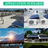 9000btu 48v Hybrid Ac Home Appliances AC/DC Hybrid Solar Power Air Conditioner for Home 6