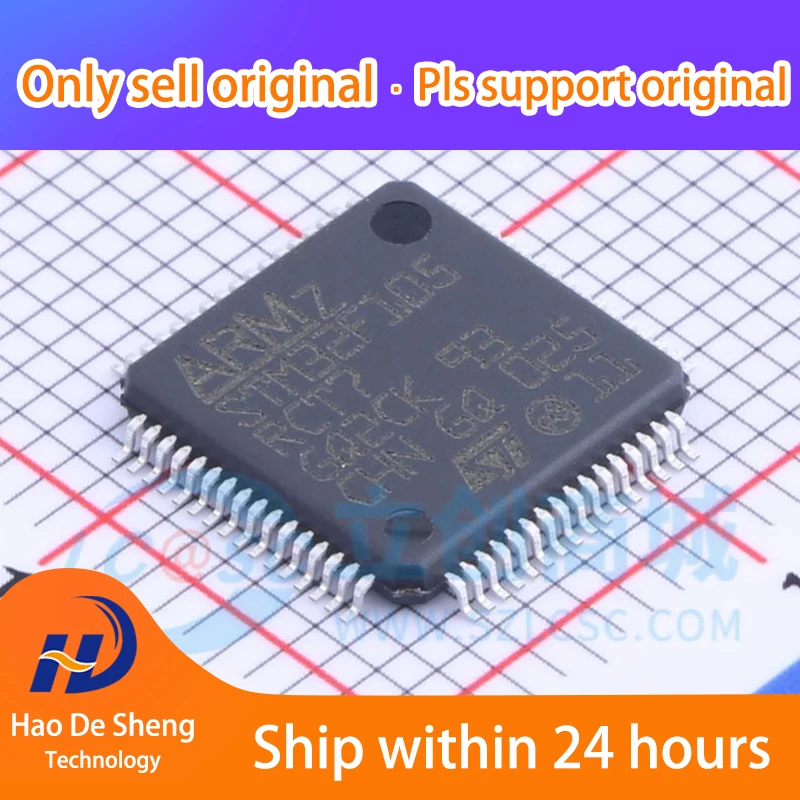 

10PCS/LOT STM32F105RCT7 LQFP64 New Original in Stock