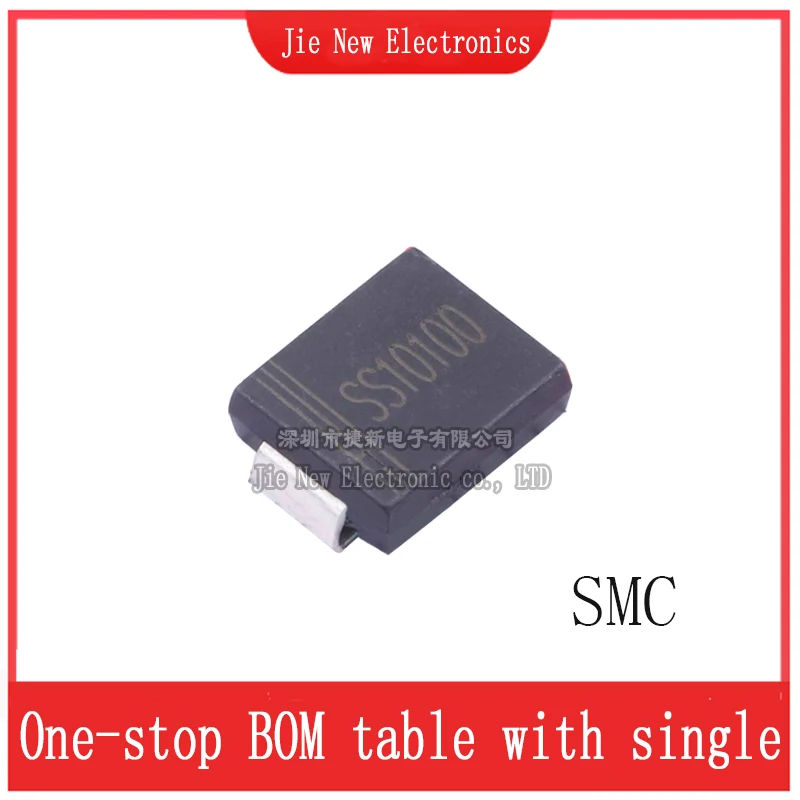 50PCS SS52  SS515 SS520 SS5150 SS5200 SS810 SS10100  SMA SMB SMC  Schottky SMD Diode