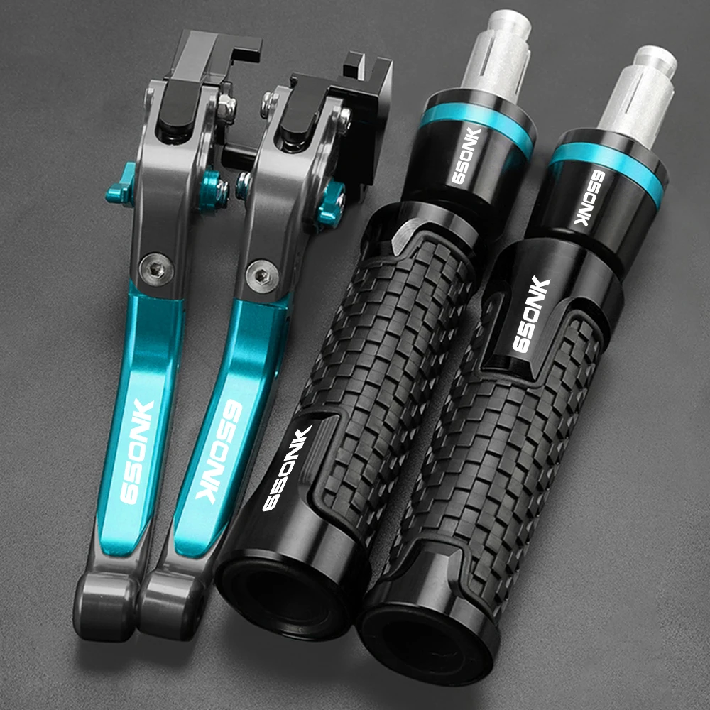 

For CFMOTO CF MOTO 650NK 650 NK 2018 - 2019 Motorcycle Accessories CNC Aluminum Adjustable Brake Clutch Levers Handle Grip Ends
