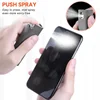 2 in 1 Screen Cleaner Spray for Mobile Phone PC Tablet Ipad Screen Dust Remover Microfiber Wiper Cloth Polish Cleaning Tools 2