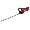 Battery Powered 20 Inch Cordless Hedge Trimmer With Double Sided Dual Action Blades 1