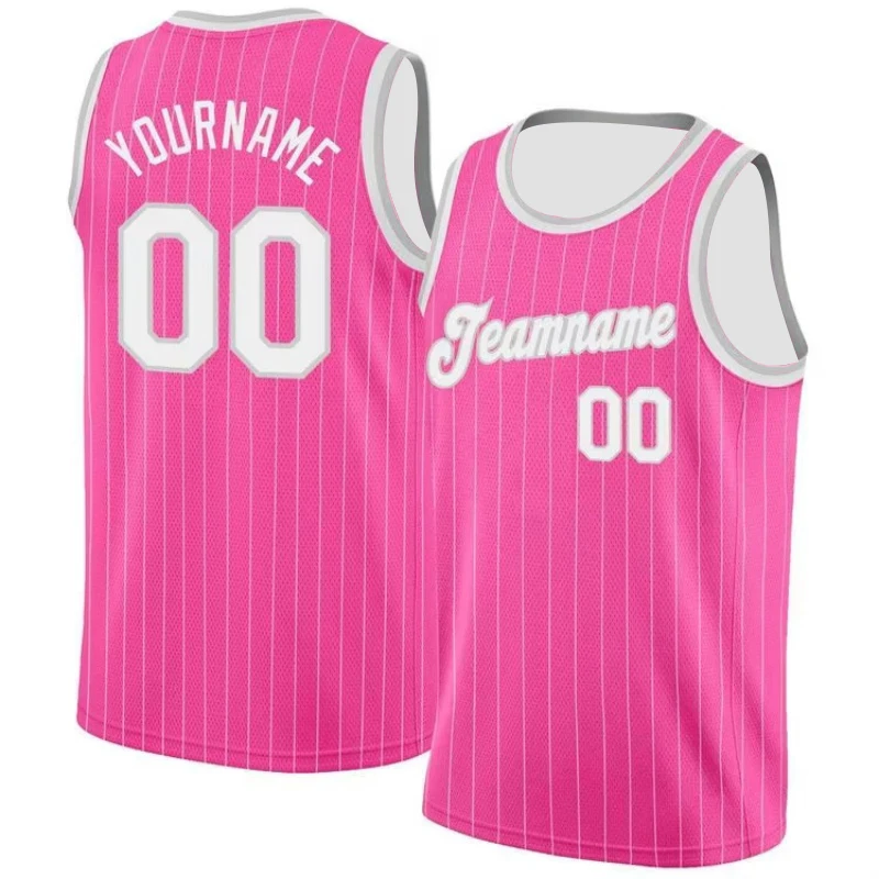 Men Basketball Jerseys Pinstripe Stitched Printed Basketball Uniform Mesh Breathable NO.00 Adult children's training jersey basketball jerseys