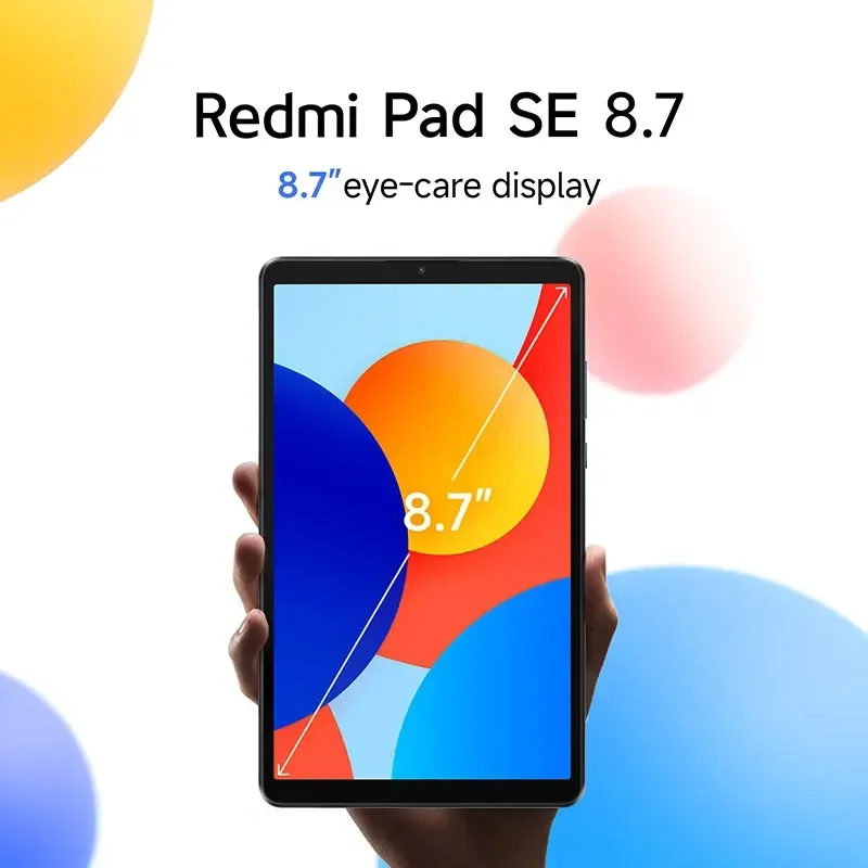 Xiaomi Redmi Pad SE 8.7 Global Version MediaTek Helio G85 Processor 8.7" 90Hz FHD+ Display 18W Fast Charging 6650mAh Battery 3