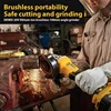 Dewalt DCG406 125MM Brushless Angle Grinder 9000RPM Cordless Cutting Machine Impact Polisher Machine 20V Rechargeable Power Tool 2