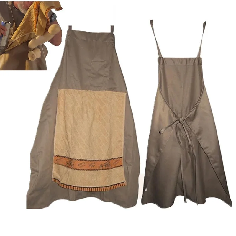 Description Picture 2 of itemCreative Chef's Prank Apron For Men - New The Ultimate Gag Gift Funny Cooking Grilling Aprons - Surprise Hiding In Pocket 2025