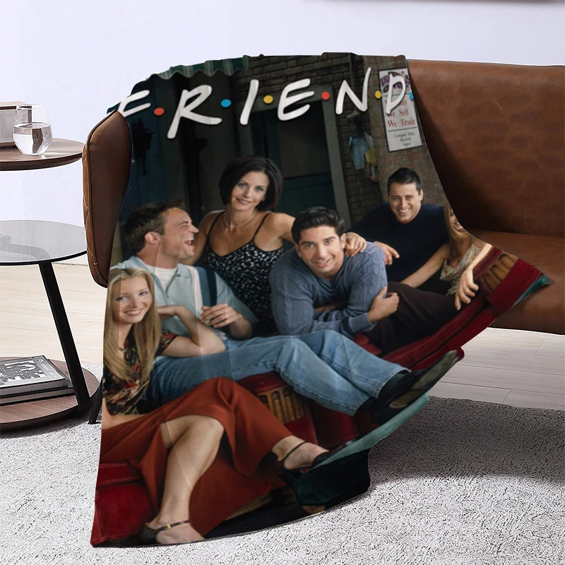 

Friend TV Show Double Bed Blankets for Decorative Sofa Fluffy Soft Blankets & Throws Child Blanket Summer Comforter Furry Throw