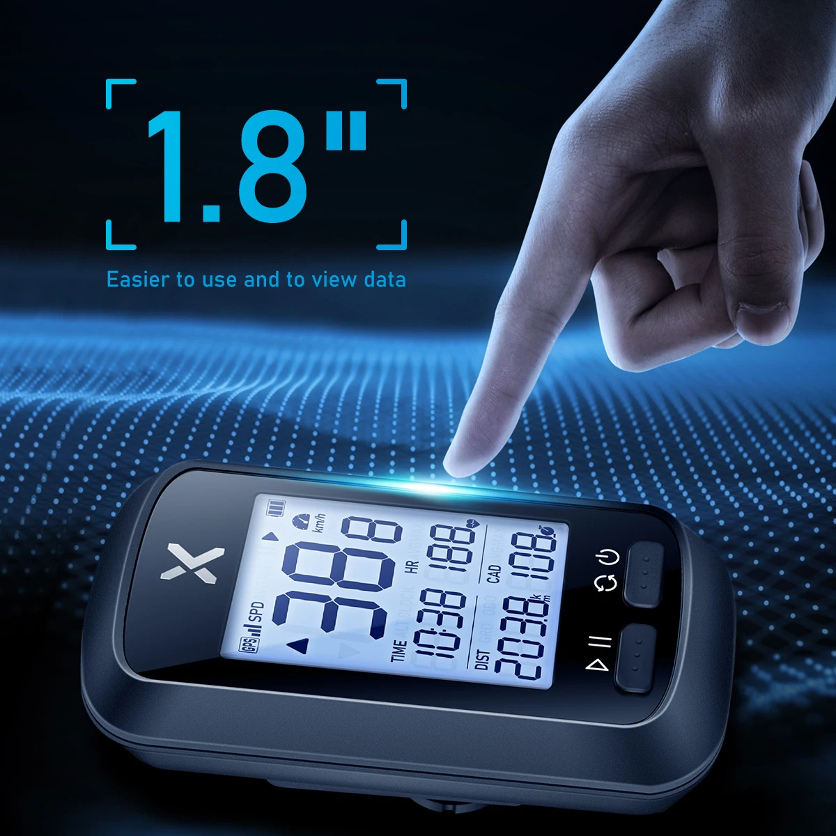XOSS GPS Radfahren Computer G Drahtlose Tacho Bluetooth Tracker  Wasserdichte Rennrad MTB Fahrrad Kilometerzähler G + PLUS