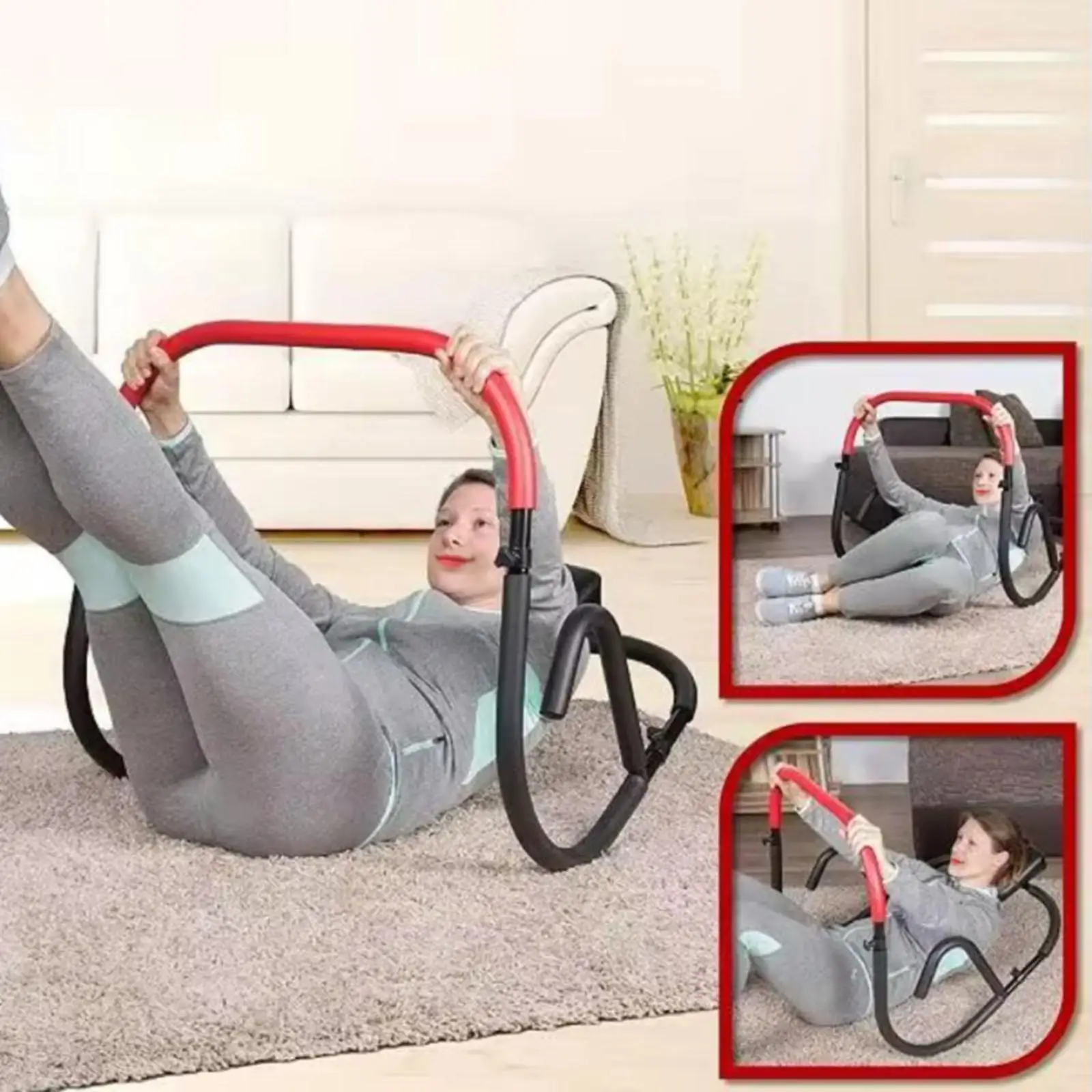 복근 운동 기구 휴대용 복근 운동기 남녀 공용 운동기구 운동 크런치 트레이너