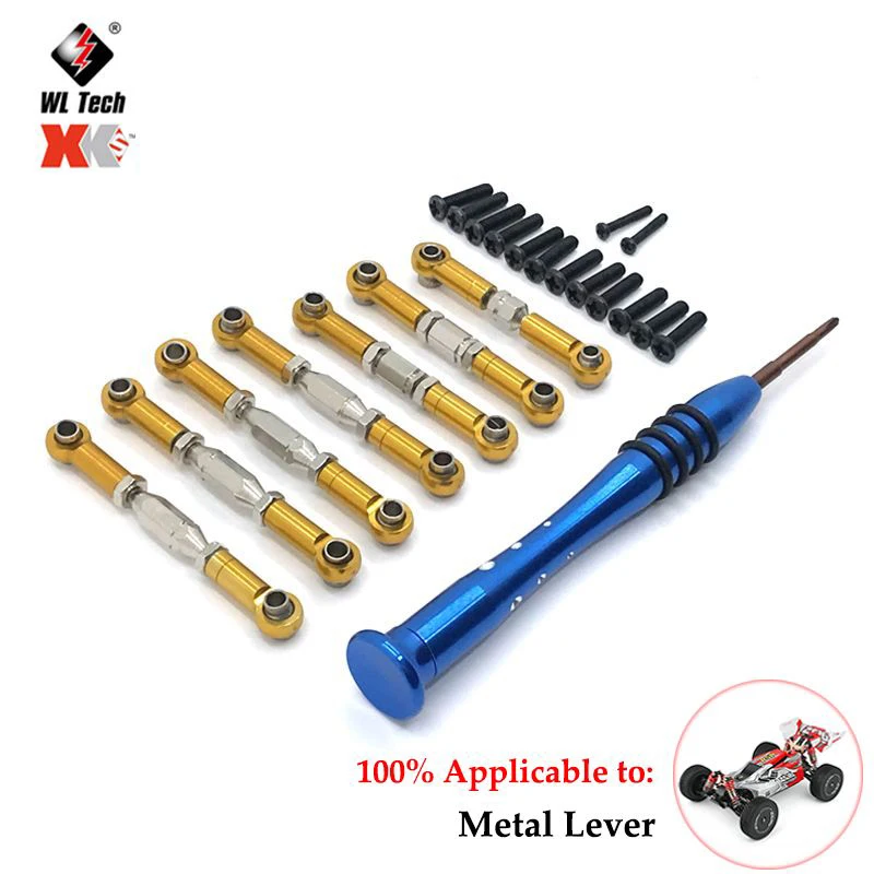 WLtoys 144001 144002 144010 124017 124019 RC 리모컨, 금속 업그레이드 부품, 성인용 자동차 액세서리