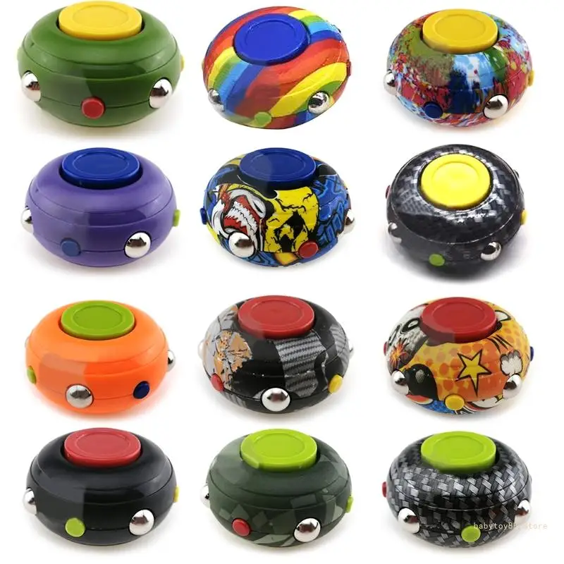 

Y4UD 2’’ Anti-Anxiety Pad Toy Long-Endurance & Mute for Adults ADD OCD Therapy