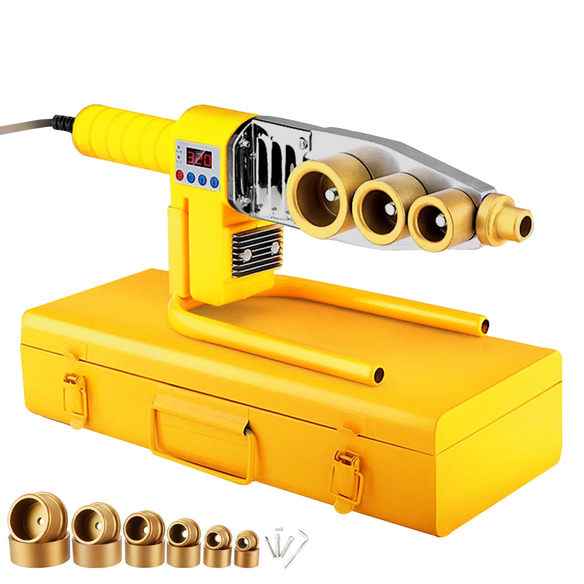 PP/PPR/PB/PE Pipe Welding Machine Pipe Heat Container  Household Welding Machine Tube Welder Hot Melt Tools