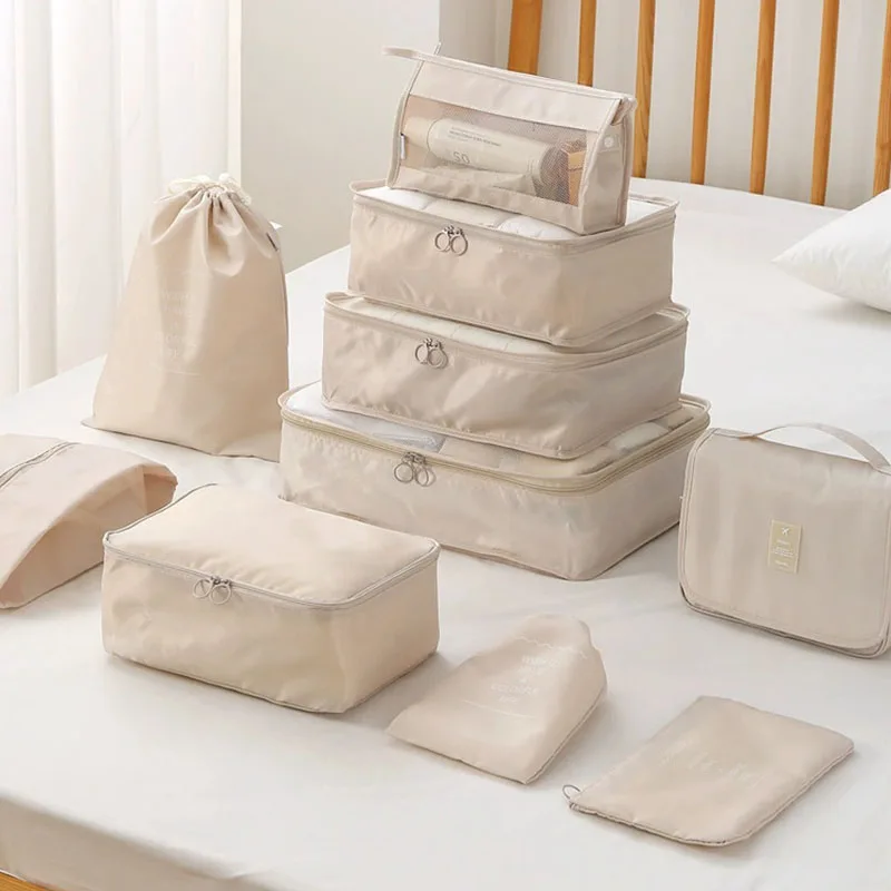 Ultimate Travel Organizer Set: Compact Packing Cubes & Portable Storage Bags
