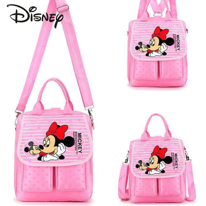 Disney Mickey's New Children's Handbag Cartoon Cute Men's and Women's Backpack Large-capacity Multi-functional Student Bag